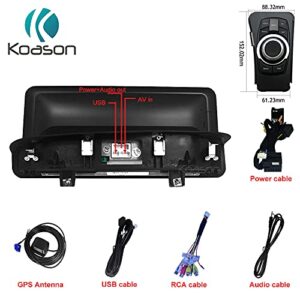 Koason Android E90 E91 E92 E93 10.25" Black Screen Display Monitor Auto Video Multimedia Player GPS Navigation for BMW 3 Series 2006-2012