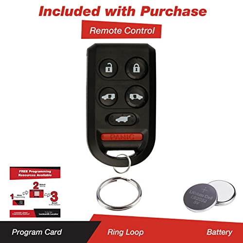 KeylessOption Keyless Entry Remote Control Car Key Fob for OUCG8D-399H-A