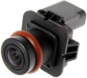 dorman 592-017 rear park assist camera compatible with select lincoln models, black
