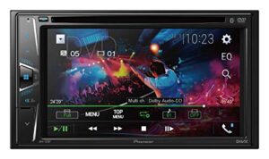 pioneer avh-120bt 6.2 inch double din dvd/mp3/cd player with touchscreen bluetooth.
