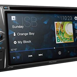 Pioneer AVH-120BT 6.2 Inch Double Din DVD/MP3/CD Player with Touchscreen Bluetooth.