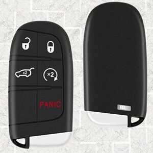 Proximity Smart Keyless Entry Car Remote Fob fit Jeep Grand Cherokee 2014-2021 Replacement for FCC ID: M3N-40821302 68143505AC 68143505AA 1 PCS