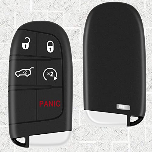 Proximity Smart Keyless Entry Car Remote Fob fit Jeep Grand Cherokee 2014-2021 Replacement for FCC ID: M3N-40821302 68143505AC 68143505AA 1 PCS