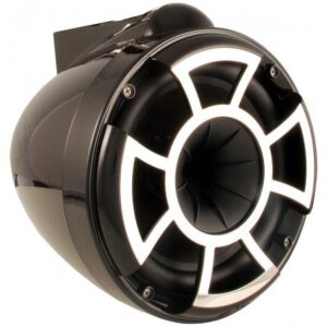 Wet Sounds Revolution Series 8 inch EFG HLCD Tower Speakers - Black w/ X Mount Kit