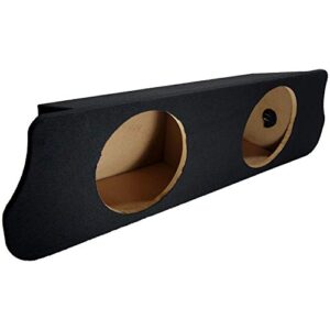 compatible with ford mustang coupe 1994-2004 dual 12″ subwoofer sub box speaker enclosure