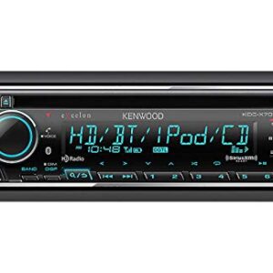 Kenwood Excelon KDC-X704 Bluetooth CD Receiver (Certified Refurbished)