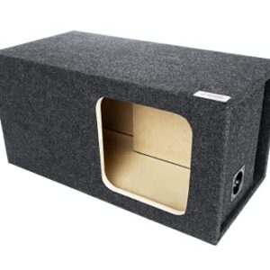 Bbox Single Vented 12 Inch Subwoofer Enclosure Engineered for Kicker Solo-Baric Model L5 & L7 Subwoofers - Car Subwoofer Boxes & Enclosures & Subwoofer Box Improves Audio Quality, Sound & Bass