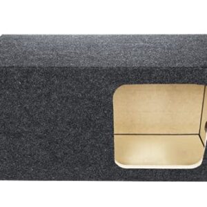 Bbox Single Vented 12 Inch Subwoofer Enclosure Engineered for Kicker Solo-Baric Model L5 & L7 Subwoofers - Car Subwoofer Boxes & Enclosures & Subwoofer Box Improves Audio Quality, Sound & Bass