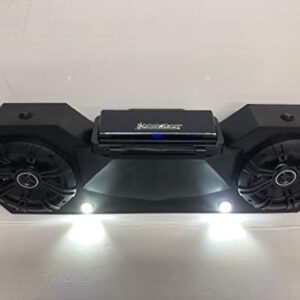 Universal Radio Stereo BT Capable Sound bar UTV Golf Cart Speakers pods