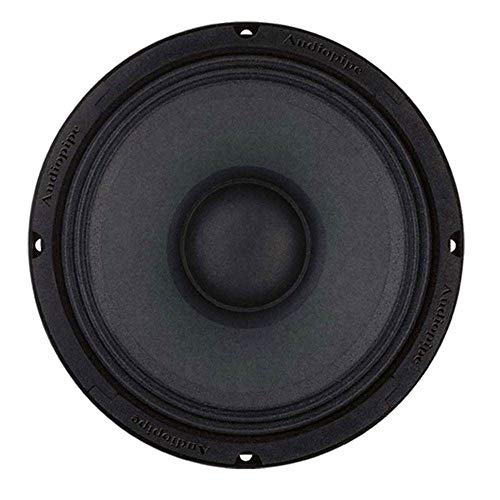 Audiopipe APMB-8 8 Inch 500 Watt 8 Ohm Low/Mid Bass Frequency Car Audio Loudspeaker with 2 Inch TIL Voice Coil (2 Pack)