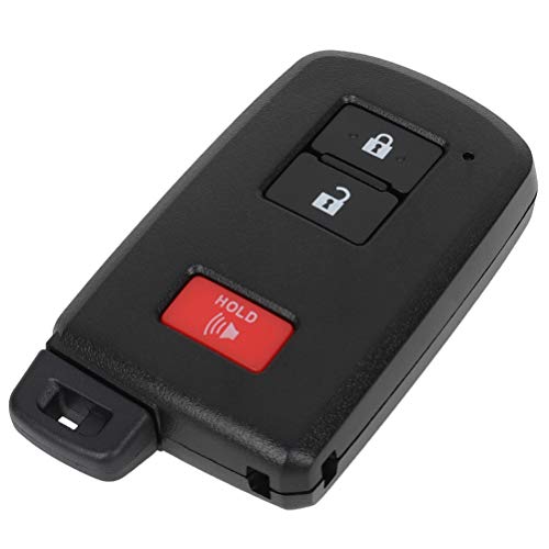 SCITOO Keyless Entry Remote Key Fob Replacement for Toyota Tacoma 2015-2020 for Toyota Land Cruiser 2016-2018 Sequoia Tundra 2019-2020 1pc FCC HYQ14FBA 314.3MHz 3 Buttons