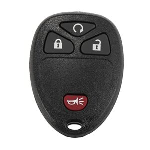 x autohaux 315mhz ouc60270 15913421 keyless entry remote car key fob for chevrolet silverado for gmc sierra 1500 2500 3500 2007-2013 4 buttons