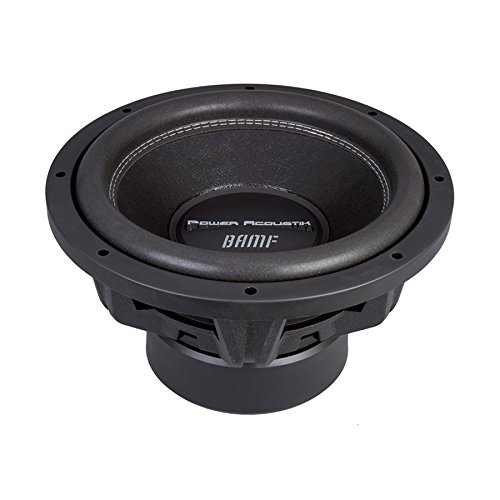 Power Acoustik BAMF-122 Bumper-122 Subwoofer 3500 Watts 12 inches Dual Suspension,Black