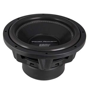 Power Acoustik BAMF-122 Bumper-122 Subwoofer 3500 Watts 12 inches Dual Suspension,Black