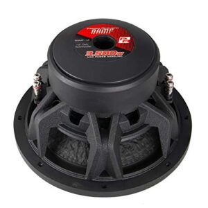 Power Acoustik BAMF-122 Bumper-122 Subwoofer 3500 Watts 12 inches Dual Suspension,Black