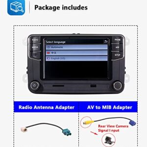 Amzparts RCD360 RCD330 Carplay Android Auto MIB Car Radio Compatible for Golf 5 6 MK5 MK6 Polo Passat B6 B7 CC 6RD 035 187B