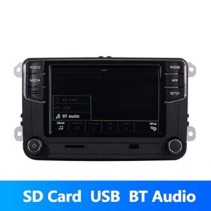 Amzparts RCD360 RCD330 Carplay Android Auto MIB Car Radio Compatible for Golf 5 6 MK5 MK6 Polo Passat B6 B7 CC 6RD 035 187B