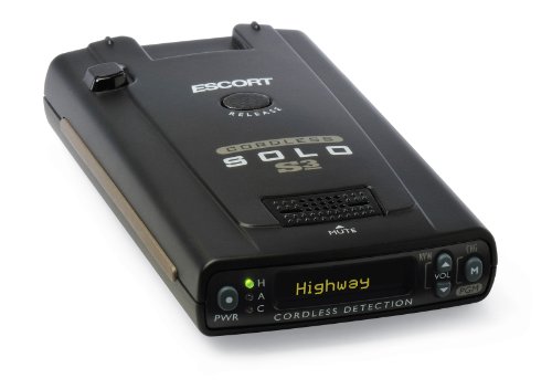 Escort Solo S3 Cordless Radar Detector