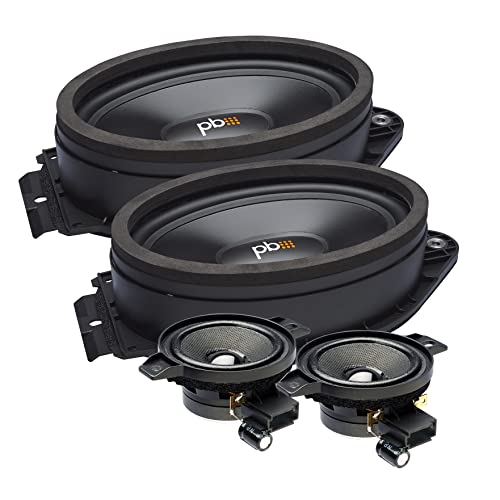 PowerBass USA OE69C-GM 6 x 9 Direct Fit - GMC OEM Component System 80W RMS/160W Max