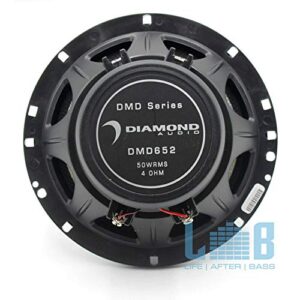 Diamond Audio DMD652 DMD-Series 6-1/2" 200W 2-Way Full-Range Coaxial Speaker System