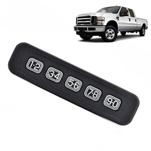 keyless entry number keypad driver side left compatible with ford f250 f350 f450 f550 lincoln replace# 8l8z14a626aa 8l8z-14a626-aa