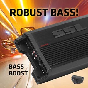 Sound Storm Laboratories CG3000.1D Class D Car Amplifier - 3000 Watts, 1 Ohm Stable, Digital, Monoblock, Mosfet Power Supply, Great for Car Subwoofers