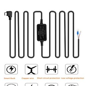 Dash Cam Fuse Tap Kit Dashboard Camera Car Charger Cable Kit 12V- 24V to 5V Compatible with VIOFO A129, A129 Plus, A129 PRO, A129 IR, A119V3 Dash Cam Hardwire Kit Mini USB