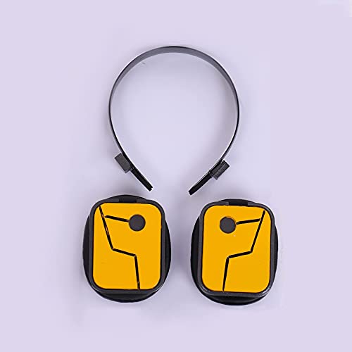 1791's lady Hawks Hokusu Cosplay Headset Wing Hero New Version Earphone Glasses Props Accessory (Headset)