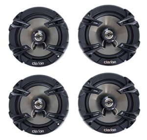 clarion (4) se1625r 300w 6.5″ 2 way car audio speakers 6 1/2″