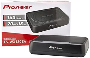 pioneer ts-wx130ea pre-amplified active subwoofer, 160 w