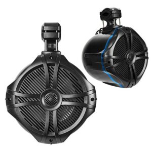 BELVA BT8RGB 8" Marine Tower Speakers with RGB Lights and Remote for Boats/ATV/UTV/Motorcycles/SxS/Golf Cart