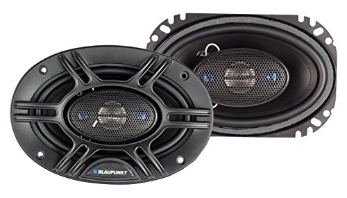 Blaupunkt 4 x 6-Inch 240W 4-Way Coaxial Car Audio Speaker, Set of 2