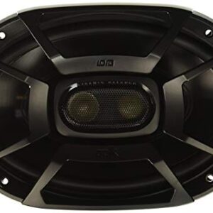 Polk Audio DB692 DB+ Series 6"x9" Three-Way Coaxial Speakers with Marine Certification Black (Renewed)