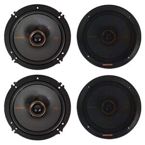 kicker (4) 47ksc6504 ksc650 6.5″ 100 watt 2-way car audio speakers ksc65