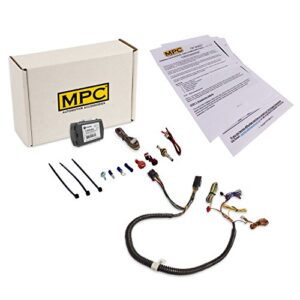 mpc complete factory remote activated remote start kit for 2008-2010 dodge charger – prewired – w/t-harness