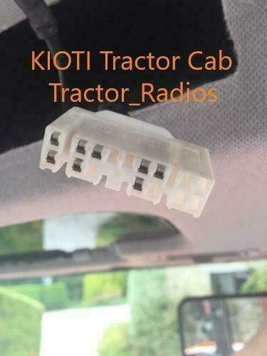 KIOTI Tractor Direct Plug N Play Bluetooth CD AM FM Stereo Radio NX RX DK CK