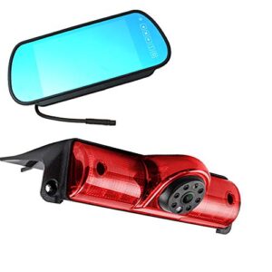 savana third brake light placement camera with monitor fit for express gmc savana cargo van (with monitor)