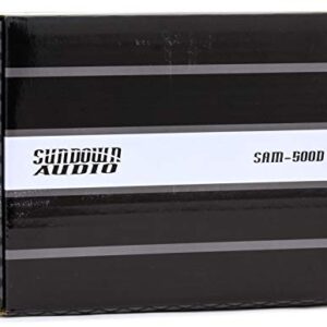 Sundown Audio SAM-500D Monoblock 500W RMS Micro Amplifier