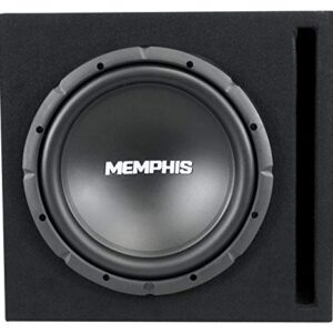 Memphis Audio SRXE112VP 12" 500w SRX Car Subwoofer+Enclosure+Amplifier+Amp Kit