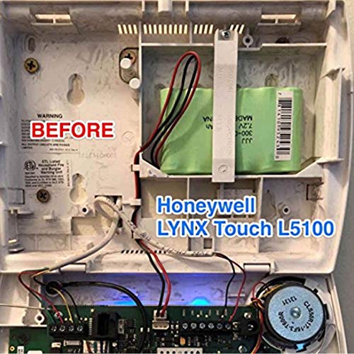 GEILIENERGY 300-03866 Backup Battery for Honeywell Lynx Touch 5100, Lynx 5200, Lynx 5210, Lynx Touch 7000, LYNXRCHKIT-SHA, JJJ WALYNX-RCHB-SHA ADT Ademco System