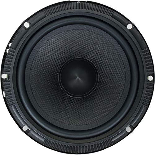 New Gravity 600C 500-watt Peak Power 4 Ohm 6.5-Inch 2-Way Car Audio Component Speakers System 6-1/2 Inches Speaker Set (2 Bass, 2 Tweeter, 2 Crossover)