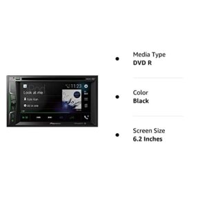 PIONEER 6.2" DVD/CARPLAY/BT/SIR/SPOT/PAND