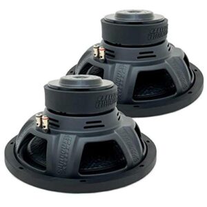 Sundown Audio LCS v2 D4 12" 300W RMS Dual 4Ohm Subwoofers (Pair)