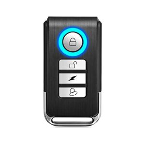 wsdcam remote control key fob replacement for wireless anti-theft alarm bike alarm bike alarm taillight (v4)