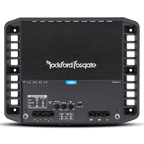 Rockford Fosgate P300X1 Punch 300 Watt Full-Range Mono Amplifier