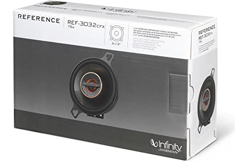 Infinity Reference 3022cf 3.5-Inch Two-Way Loudspeaker (Silver/Black)