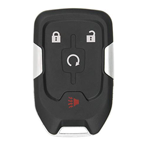 Keyless2Go Replacement for 4 Button Proximity Smart Key for GMC HYQ1AA 13584512