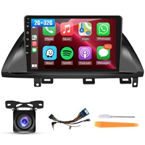 2g+32g android 11 car stereo for honda odyssey 2005-2010, bluetooth apple carplay andriod auto, 10.1″ touch screen multimedia car radio with backup camera wifi gps navigation hifi fm/rds swc