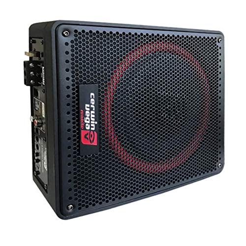 CERWIN Vega Under Seat Enclosed Powered Plug and Play Subwoofers Series (VRAD10)