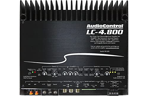 AudioControl LC-4.800 4/3/2 Channel High Power Amplifier with AccuBass